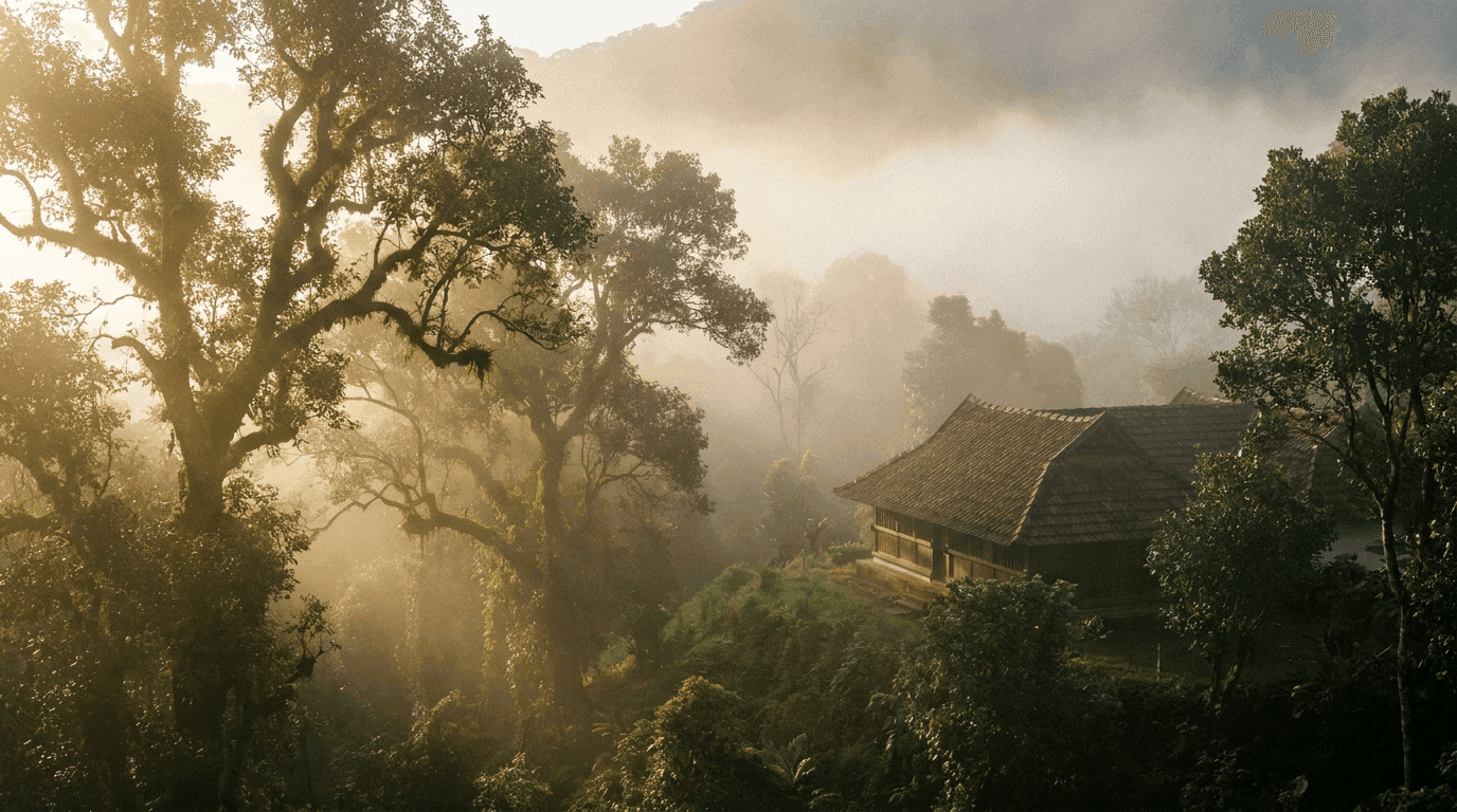 Misty Kerala Forest - VANAMÉYA Heritage